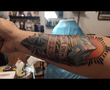 Carpe Diem Tattoo @ Pat Perez Tattoo