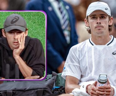 "I'm devastated" | Alex de Minaur withdraws before Djokovic game | Press Conference | Wimbledon 2024