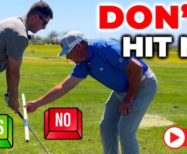 Avoid This One Move With Your Hands In The Golf Swing! (Live Golf Lesson)