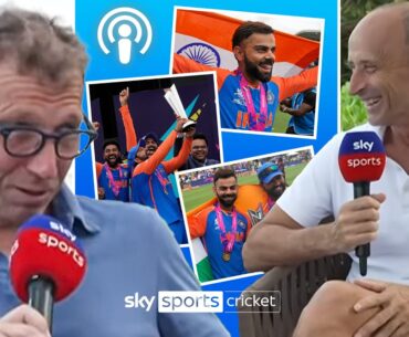 Athers and Nasser REACT to India's incredible T20 World Cup win! 🏆 | Sky Sports Cricket Vodcast