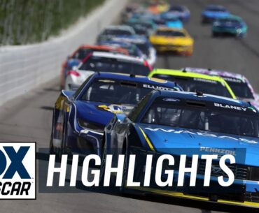 FINAL LAPS: The Great American Getaway 400 Presented by VisitPA.com Highlights | NASCAR on FOX