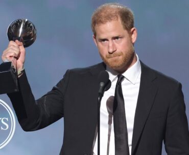 Prince Harry’s speech after winning Pat Tillman Award for Service | 2024 ESPYS