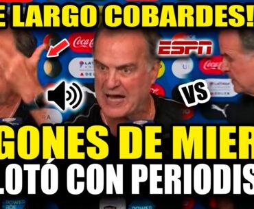 VIRAL! ASÍ EXPL0TÓ EN VIVO MARCELO BIELSA CON PERIODISTAS TRAS AGRESI0N CONTRA SUS JUGADORES