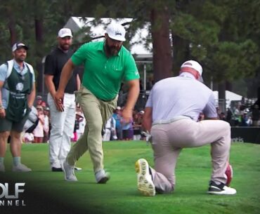 Highlights: Travis and Jason Kelce's American Century Championship Round 3 | Golf Channel