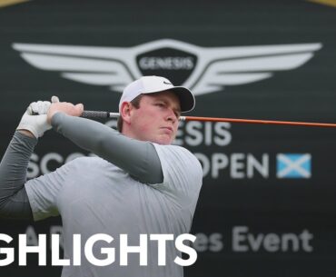 Robert MacIntyre shoots 7-under 63 | Round 3 | Genesis Scottish Open | 2024