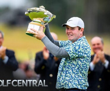 Robert MacIntyre: Scottish Open is PGA Tour event I wanted to win | Golf Central | Golf Channel