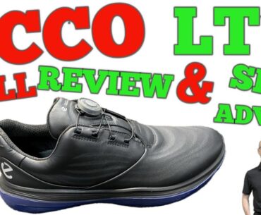 ECCO LT1 GOLF SHOE REVIEW, COMFY LIGHT AND BOUNCY!