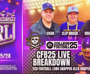 Pirate Radio LIVE 7/15/2024 - EA CFB25 release day, Brian Bailey, Ellerbe, Babe Ruth All Stars