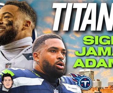 Titans sign free agent safety Jamal Adams which receives polarizing reaction across the NFL