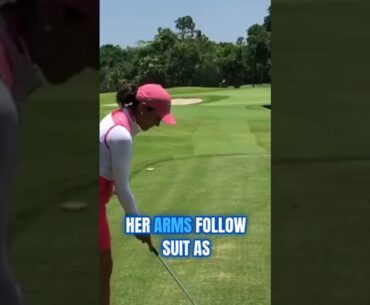 Golf Girls : Unleashing Power  Paula Reto Downswing #secretgolftour #golf