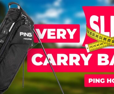 I've started CARRYING my bags again.. Because of THIS bag! - Ping Hoofer Golf Bag