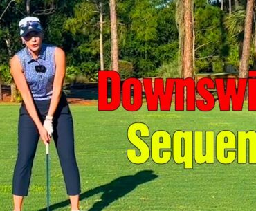 Golf Downswing Sequence