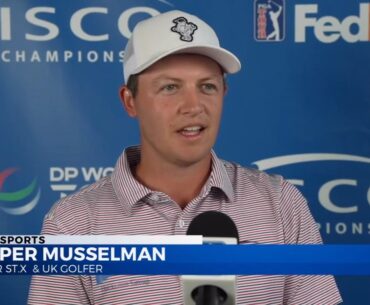 Cooper Musselman brings his best on Friday in the ISCO Championship