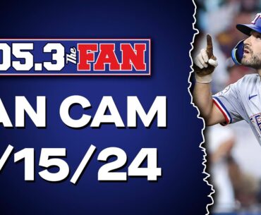 Rangers End First Half Strong, Seager Named All-Star Replacement | Fan Cam 7/15/24