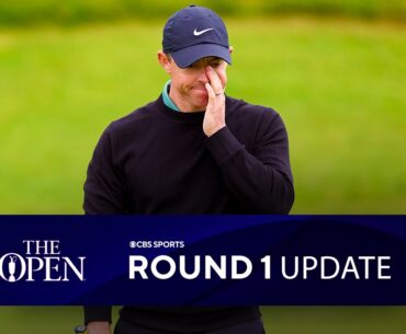 Open Championship UPDATE: Justin Thomas shoots 3-under, DeChambeau and McIlroy struggling on Day 1