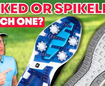 The Truth About Spiked And Spikeless Golf Shoes! Which One Should You Wear?