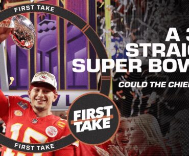 Mad Dog is skeptical the Chiefs can win 3️⃣ straight Super Bowls | First TakeNew Video