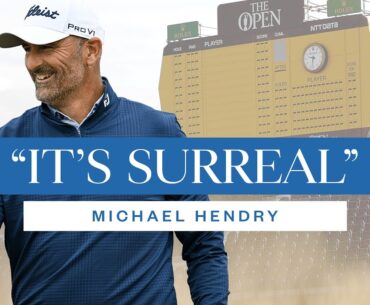 The Toughest Battle Off The Course | Michael Hendry