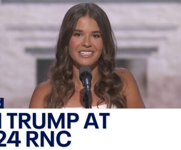 Kai Trump, former first granddaughter, speaks at RNC | FOX 5 News