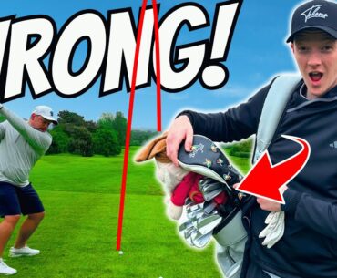 He’s made some STUPID MISTAKES in his golf bag!