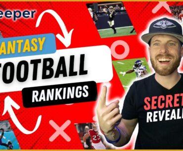 FANTASY FOOTBALL RANKING SECRETS & STRATEGIES WITH ZACH || REAL FANS SPORTS