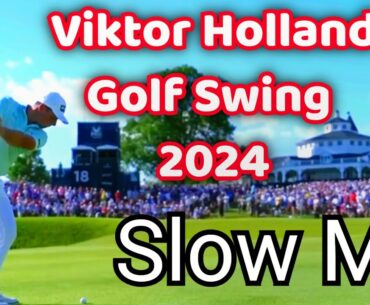 Viktor Hovland swing in slow motion | Swing Theory | Driver, iron, wedge | WN1 Sports