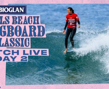 WATCH LIVE - Bioglan Bells Beach Longboard Classic 2024 - Day 2