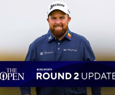 Open Championship ROUND 2 UPDATE: Shane Lowry Holds Solo Lead, Tiger Woods Misses Cut I CBS Sports