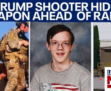 BREAKING: Secret Service reveals Trump shooter hid weapon ahead of rally | LiveNOW FOX