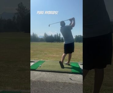 Pure Hybrids, Learn From a Pro! ALWAYS GET BETTER! #golf #golfpnw #youtubegolf #progolf #golfgrind