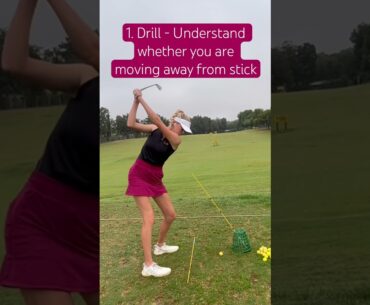 Improve your golf… 1 Simple Drill. #golfswing #golfdrills #golfer #golfpassion #golfgirl #golflife