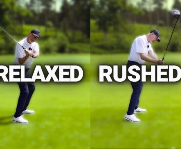 Why 99% of Senior Golfers Rushing the Downswing Hit Poor Shots