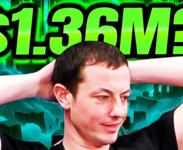 Can Tom Dwan Fold Trips in a $1.36 MILLION POT?!?