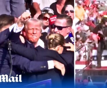 Donald Trump attempted assassination: All the footage in one place