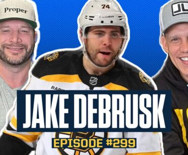 Jake Debrusk joins the show + Trump Chaos and Blues potential moves