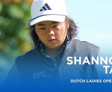 Shannon Tan storms day two with a 66 (-6) | Dutch Ladies Open