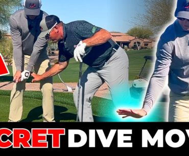 You’ll Own An Elite Golf Takeaway With This Simple Wrist Action! (DIVE MOVE)