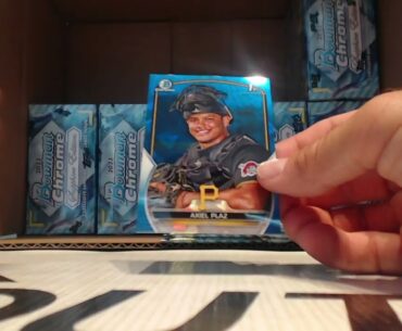 Colby's 2023 Bowman Chrome Sapphire Baseball Case Break   July 9, 2024