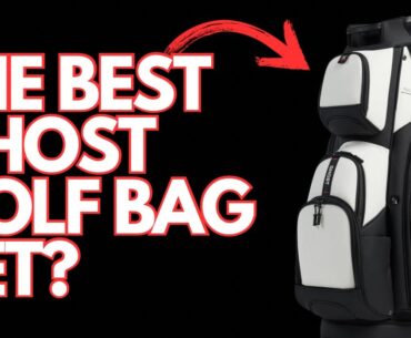 GHOST GOLF 'S  BEST BAG -- THE GT 14 CART BAG OREO COLORWAY