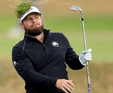 Tyrell Hatton punishes himself at The Open after dreadful tee shot