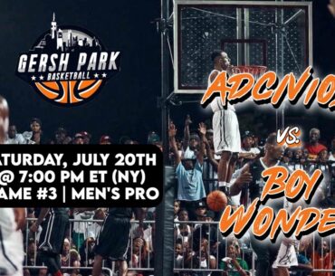 Gersh Park Basketball - ADC/ Viola vs. Boy Wonder | Men's Pro