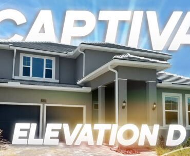 Tour The Stunning Captiva Elevation D New Construction Home At Bella Collina! | The Giff Group