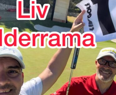 Jugar Liv de Valderrama tras los profesionales y sufrir la preparación del campo