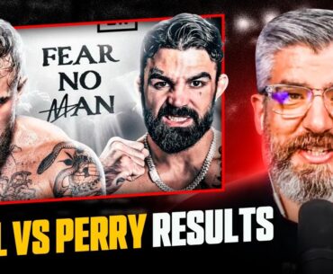 LUKE THOMAS *LIVE* JAKE PAUL vs MIKE PERRY RESULT!