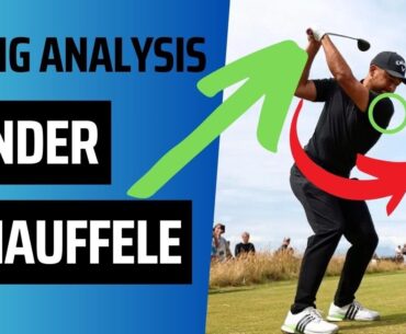 Xander Schauffele Swing Analysis Slow Motion The Open Champion