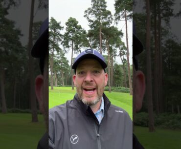 LEARN AimPoint with me at Woburn Golf Club #golfinstruction #golflessons #aimpoint #puttbetter