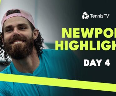 Opelka Faces McDonald, Michelsen & Giron Feature | 2024 Newport Day 4 Highlights