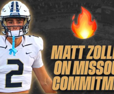 Missouri QB Commit Matt Zollers Talks His Recruitment, Relationships + More | Verbal Commitment 7/21