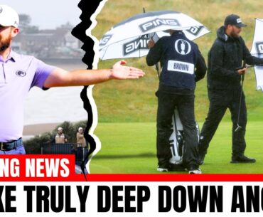 Ryder Cup teammates in disagreement at The Open after BRUTAL GOLF COURSE complaint!!