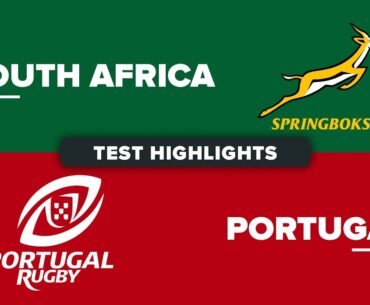 HIGHLIGHTS | SOUTH AFRICA v PORTUGAL | July Internationals 2024